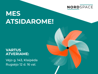 Opening of the business park in Klaipėda, Vėjo st. 143